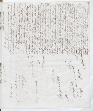 Copy of letter by Schliemann, Heinrich to Richers, Minna Meincke, 1883