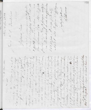 Copy of letter by Schliemann, Heinrich to Didot, Alfred Firmin, 1884