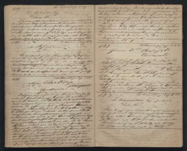 Copy of letter by Schliemann, Heinrich to Telo & Prange, 1853