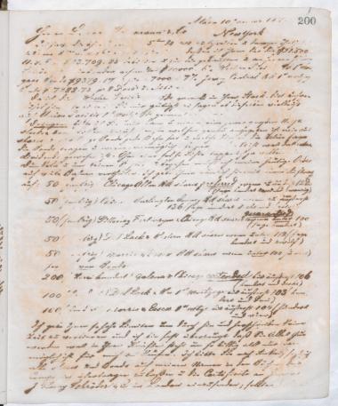 Copy of letter by Schliemann, Heinrich to Hoffmann, L. & Co. 1872