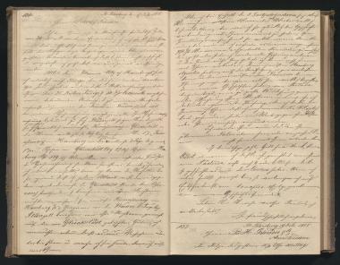 Copy of letter by Schliemann, Heinrich to Schröder, B. H. & Co. 1855