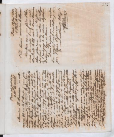 Copy of letter by Schliemann, Heinrich to Witte, ? 1870