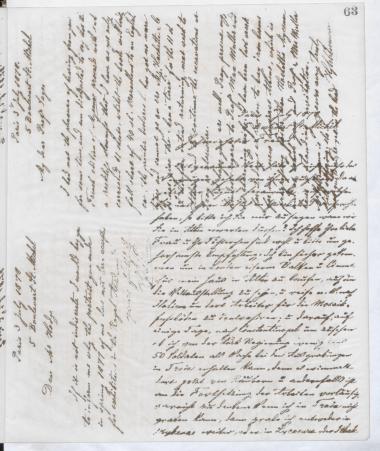 Copy of letter by Schliemann, Heinrich to Sayce, Archibald Henry, 1878
