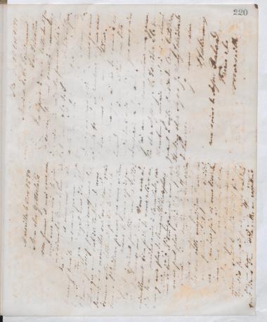 Copy of letter by Schliemann, Heinrich to Gottschalk, A. 1870