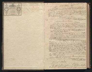 Copy of letter by Schliemann, Heinrich to Adelson, Jacob, 1855