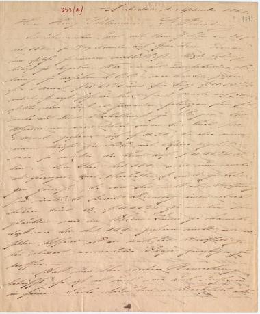 Letter sent by Wunderly & Co. to Schliemann, Heinrich, 1862