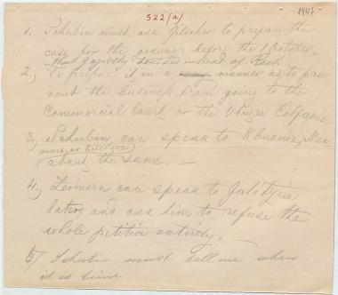 Letter sent by Clark, M. to Schliemann, Heinrich, 1862