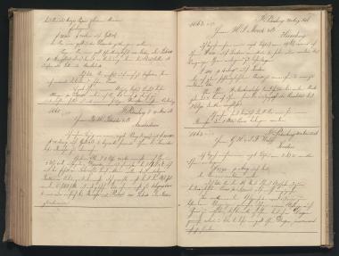 Copy of letter by Schliemann, Heinrich to Merck, H. I. & Co. 1856