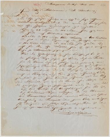 Letter sent by Schiller, Carl to Schliemann, Heinrich, 1855