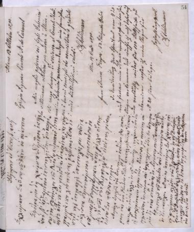 Copy of letter by Schliemann, Heinrich to Caravel, A. de, 1890