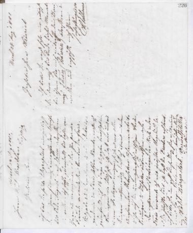 Copy of letter by Schliemann, Heinrich to ?, Heinrich, 1881