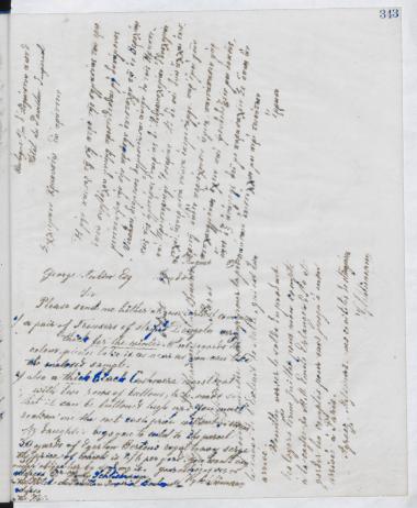 Copy of letter by Schliemann, Heinrich to Krause, Eduard, 1889