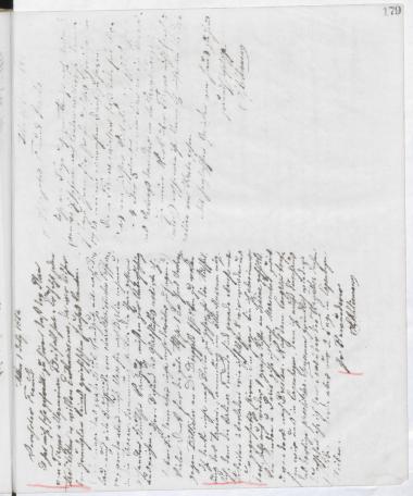 Copy of letter by Schliemann, Heinrich to Virchow, Rudolf, 1884