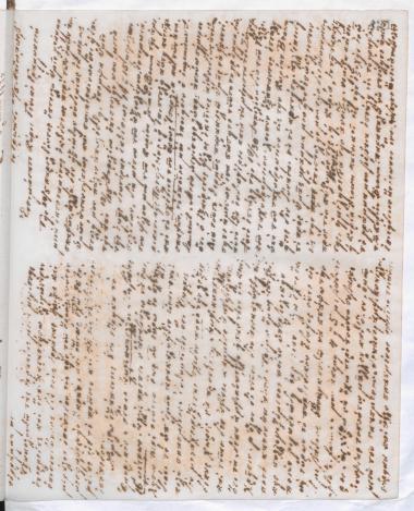 Copy of letter by Schliemann, Heinrich to Εν Κωνσταντινουπόλει Ελληνικός Φιλολογικός Σύλλογος, 1872