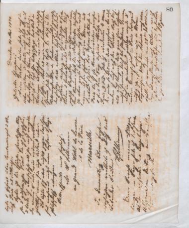 Copy of letter by Schliemann, Heinrich to Petrowsky, Doris, 1870