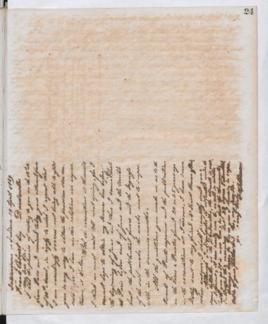 Copy of letter by Schliemann, Heinrich to Calvert, Frank, 1869