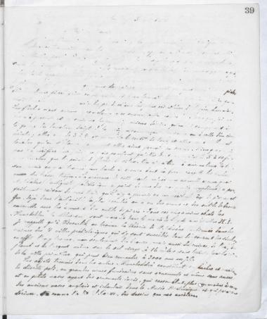 Copy of letter by Schliemann, Heinrich to Ravaisson-Mollien, Felix, 1875