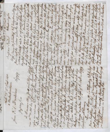 Copy of letter by Schliemann, Heinrich to Virchow, Rudolf, 1890