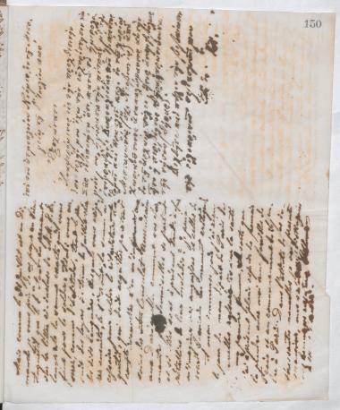 Copy of letter by Schliemann, Heinrich to Βίμπος, Θεόκλητος, 1870
