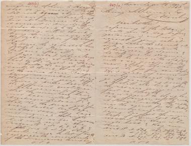 Letter sent by Schliemann, Ernst Wilhelm to Schliemann, Heinrich, 1863