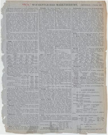 Letter sent by Schröder, B. H. & Co. to Schliemann, Heinrich, 1856