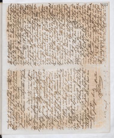 Copy of letter by Schliemann, Heinrich to Schliemann, Adolph, 1869