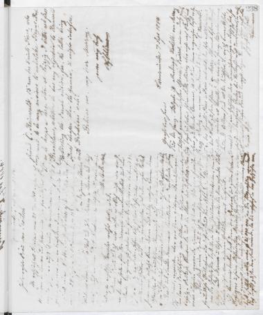 Copy of letter by Schliemann, Heinrich to Brockhaus, Eduard, 1884