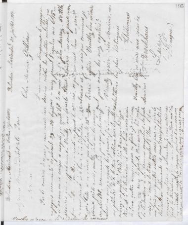 Copy of letter by Schliemann, Heinrich to Firmin-Didot & Co. 1884