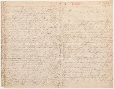 Letter sent by Kühse, W. to Schliemann, Heinrich, 1856