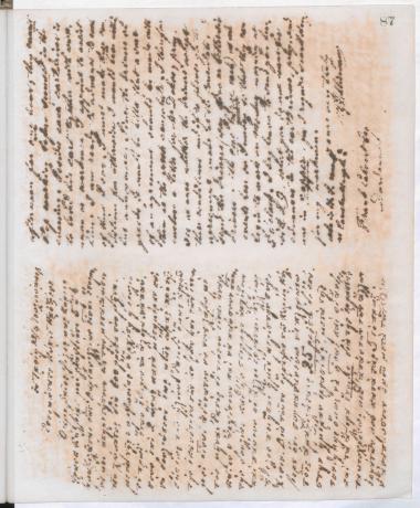Copy of letter by Schliemann, Heinrich to Δοκός, Γεώργιος Σ. 1872