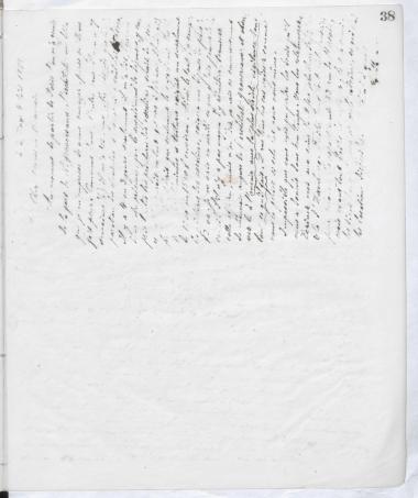 Copy of letter by Schliemann, Heinrich to Beaurain, Polynice, 1875
