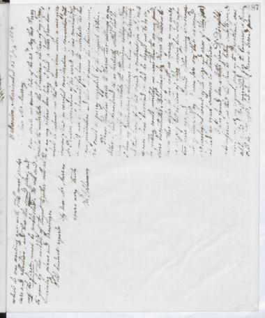 Copy of letter by Schliemann, Heinrich to Murray, John, 1884
