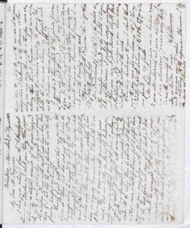 Copy of letter by Schliemann, Heinrich to Fergusson, James, 1884