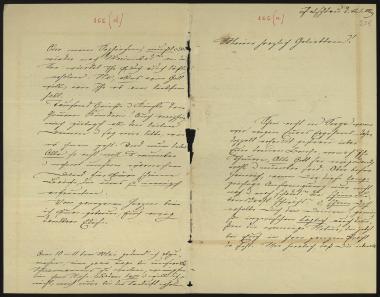 Letter sent by Schliemann, Elise to Schliemann, Heinrich, 1883