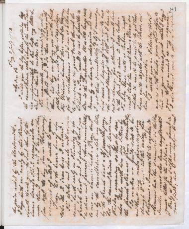 Copy of letter by Schliemann, Heinrich to Calvert, Frank, 1872