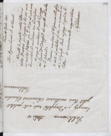 Copy of letter by Schliemann, Heinrich to Σλήμαν, Σοφία, 1890