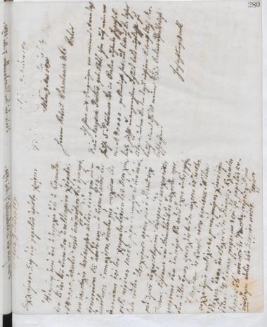 Copy of letter by Schliemann, Heinrich to Σλήμαν, Σοφία, 1890