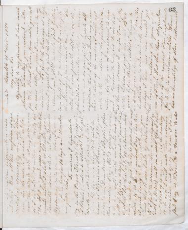 Copy of letter by Schliemann, Heinrich to Brown, John P. 1871