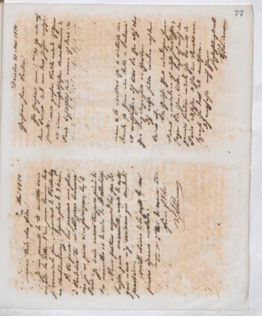 Copy of letter by Schliemann, Heinrich to Schliemann, Ernst Wilhelm, 1870