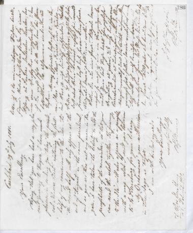 Copy of letter by Schliemann, Heinrich to Polovtsoff, Alexandre, 1881