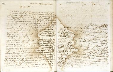 Copy of letter by Schliemann, Heinrich to Fehleisen, Konstantin Karlovich, 1865