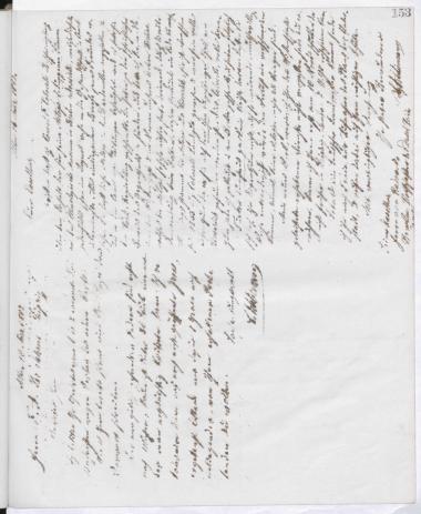 Copy of letter by Schliemann, Heinrich to Brockhaus, Friedrich Arnold, 1883
