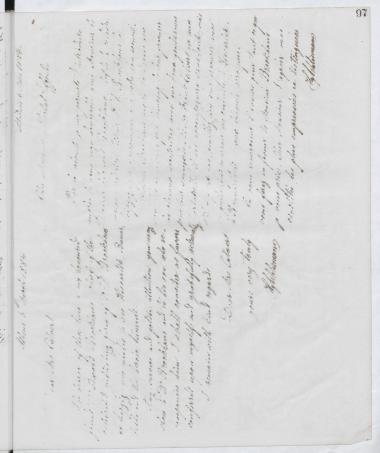 Copy of letter by Schliemann, Heinrich to unknown receiver, 1884