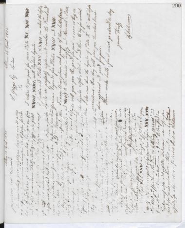 Copy of letter by Schliemann, Heinrich to Griggs, W. 1885