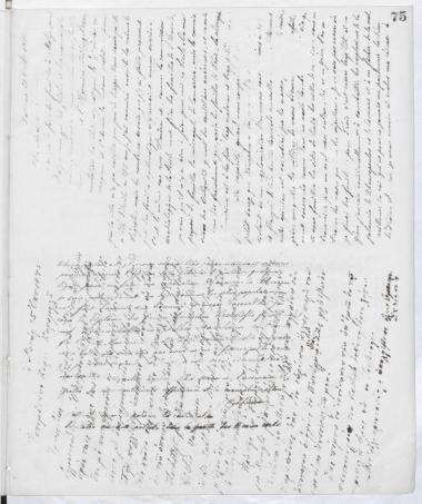 Copy of letter by Schliemann, Heinrich to Lenormant, François  1875