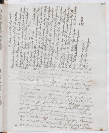 Copy of letter by Schliemann, Heinrich to Radowitz, Joseph Maria, 1889