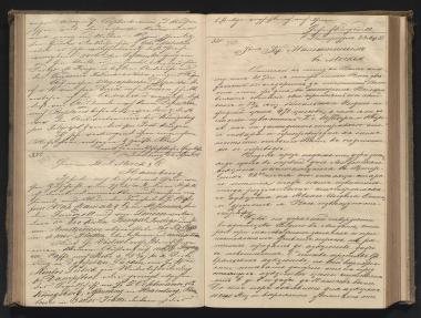 Copy of letter by Schliemann, Heinrich to Malyutin Bros. 1855