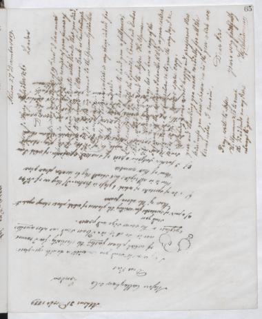 Copy of letter by Schliemann, Heinrich to Callaghan, William & Co. 1889