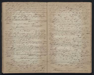 Copy of letter by Schliemann, Heinrich to Sievers, J.C. Jr. 1853