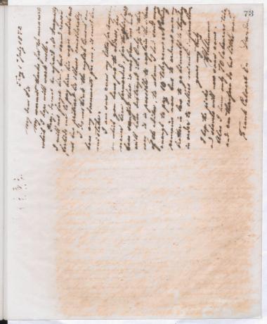 Copy of letter by Schliemann, Heinrich to Calvert, Frank, 1872